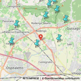 Mappa Via Castegnato, 25050 Rodengo-Saiano BS, Italia (3.09727)