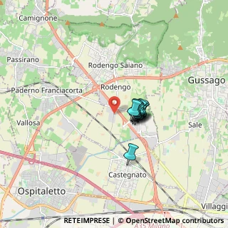 Mappa Via Castegnato, 25050 Rodengo-Saiano BS, Italia (0.93636)