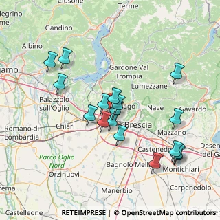 Mappa Via Castegnato, 25050 Rodengo-Saiano BS, Italia (14.56118)