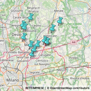 Mappa Via Cantini ang, 20864 Agrate Brianza MB, Italia (6.06154)
