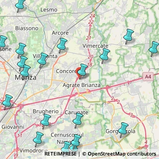Mappa Via Cantini ang, 20864 Agrate Brianza MB, Italia (6.59842)