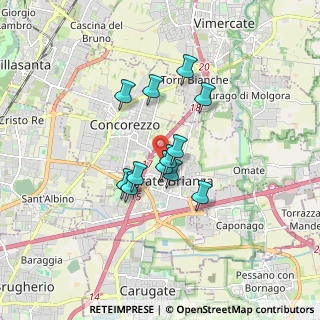Mappa Via Cantini ang, 20864 Agrate Brianza MB, Italia (1.23583)