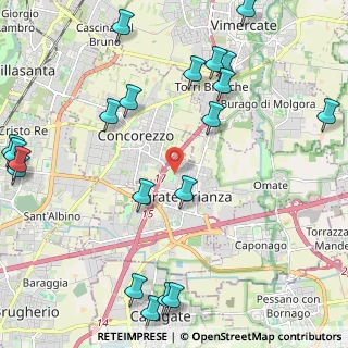 Mappa Via Cantini ang, 20864 Agrate Brianza MB, Italia (2.9025)