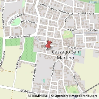 Mappa Via Gian Battista Guarneri, 80, 25046 Cazzago San Martino, Brescia (Lombardia)