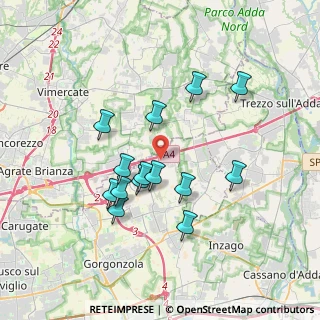 Mappa Via delle Industrie, 20060 Cambiago MI, Italia (3.24143)
