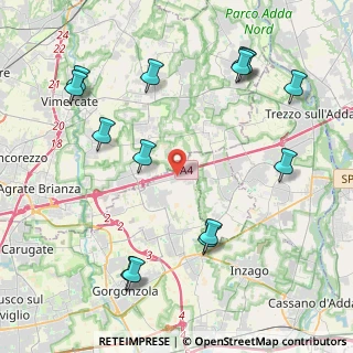 Mappa Via delle Industrie, 20060 Cambiago MI, Italia (5.03143)