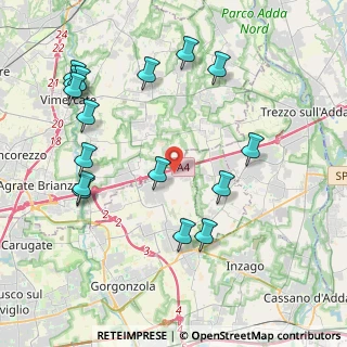 Mappa Via delle Industrie, 20060 Cambiago MI, Italia (4.6375)