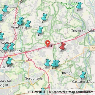 Mappa Via delle Industrie, 20060 Cambiago MI, Italia (6.694)