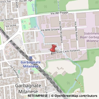 Mappa Via Carlo Forlanini, 40, 20024 Garbagnate Milanese, Milano (Lombardia)