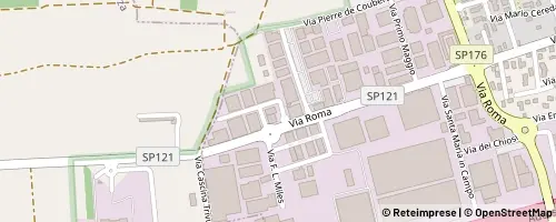 Mappa Cavenago di Brianza