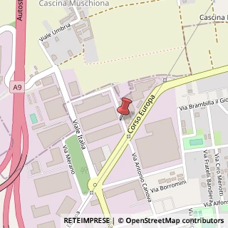 Mappa Via Antonio Canova, 51, 20020 Lainate, Milano (Lombardia)