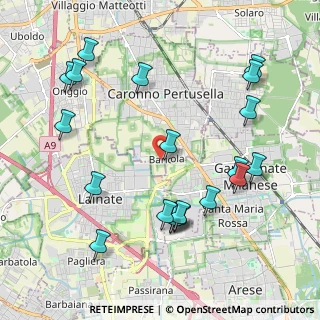 Mappa Via Donizetti, 21042 Caronno Pertusella VA, Italia (2.3305)