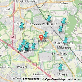 Mappa Via Donizetti, 21042 Caronno Pertusella VA, Italia (2.12786)