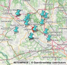Mappa Via Carlo Pisacane, 20028 San Vittore Olona MI, Italia (6.25643)