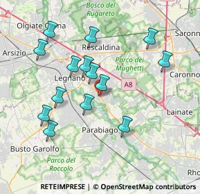 Mappa Via Carlo Pisacane, 20028 San Vittore Olona MI, Italia (3.65929)