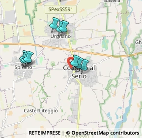 Mappa Via della Log, 24055 Cologno Al Serio BG, Italia (2.31615)