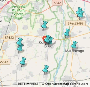 Mappa Via della Log, 24055 Cologno Al Serio BG, Italia (3.92083)