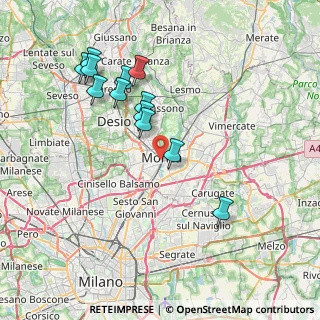 Mappa 3, 20900 Monza MB, Italia (7.47333)