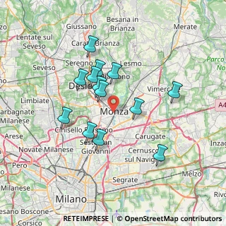 Mappa 3, 20900 Monza MB, Italia (6.14231)