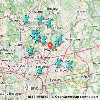 Mappa 3, 20900 Monza MB, Italia (6.83615)
