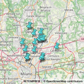 Mappa 3, 20900 Monza MB, Italia (5.857)