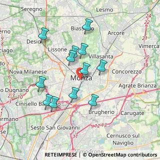 Mappa 3, 20900 Monza MB, Italia (3.29083)