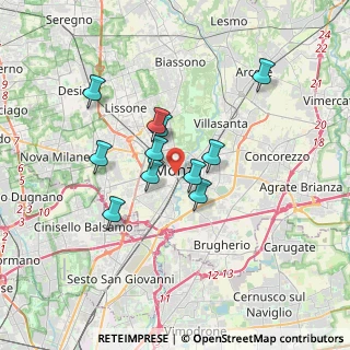 Mappa 3, 20900 Monza MB, Italia (2.78182)