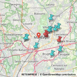 Mappa 3, 20900 Monza MB, Italia (3.42385)