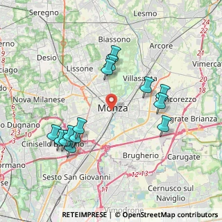 Mappa 3, 20900 Monza MB, Italia (3.95429)
