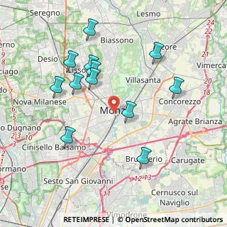 Mappa 3, 20900 Monza MB, Italia (3.915)