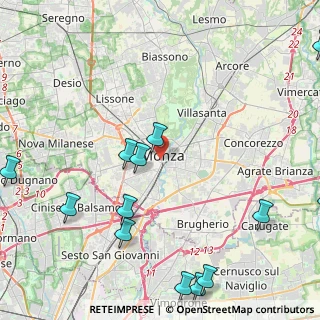 Mappa 3, 20900 Monza MB, Italia (5.93308)