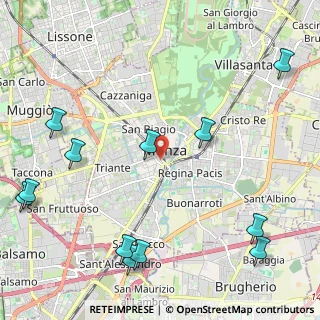 Mappa 3, 20900 Monza MB, Italia (2.92667)
