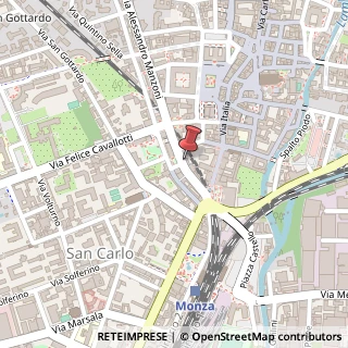 Mappa Via Alessandro Manzoni, 37, 20052 Monza, Monza e Brianza (Lombardia)