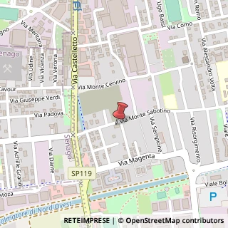 Mappa Via Monte Sabotino, 91, 20030 Paderno Dugnano, Milano (Lombardia)