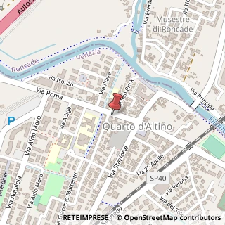 Mappa Via Roma, 11, 30020 Quarto d'Altino, Venezia (Veneto)