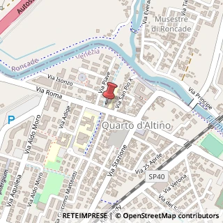 Mappa Via Roma, 14, 30020 Quarto d'Altino, Venezia (Veneto)