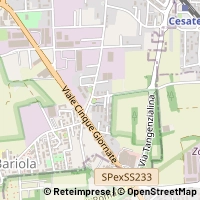 Map Caronno Pertusella