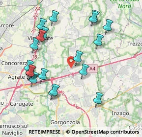 Mappa 20873 Cavenago di Brianza MB, Italia (4.2805)