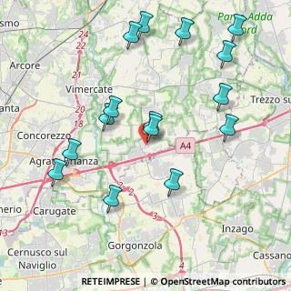 Mappa 20873 Cavenago di Brianza MB, Italia (4.396)