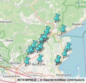 Mappa Via Rivetta Suor Liliana, 25085 Gavardo BS, Italia (6.45938)