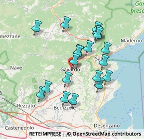 Mappa Via Rivetta Suor Liliana, 25085 Gavardo BS, Italia (6.665)