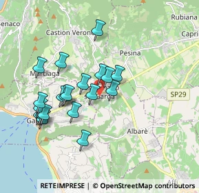 Mappa Via Giovanni XXIII, 37010 Costermano VR, Italia (1.682)