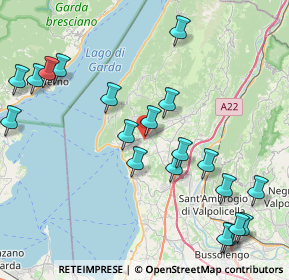 Mappa Via Giovanni XXIII, 37010 Costermano VR, Italia (9.638)