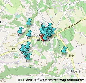 Mappa Via Giovanni XXIII, 37010 Costermano VR, Italia (0.6105)