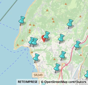 Mappa Via Giovanni XXIII, 37010 Costermano VR, Italia (4.68333)