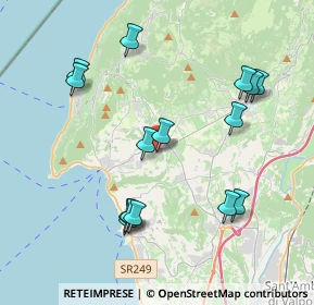 Mappa Via Giovanni XXIII, 37010 Costermano VR, Italia (4.11267)