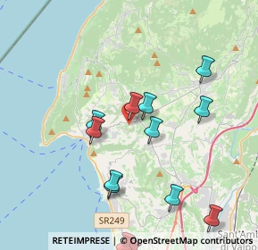 Mappa Via Giovanni XXIII, 37010 Costermano VR, Italia (4.70571)