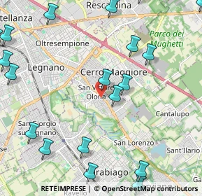 Mappa 20028 San Vittore Olona MI, Italia (3.00737)