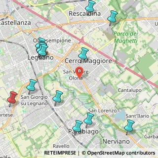 Mappa 20028 San Vittore Olona MI, Italia (2.75714)