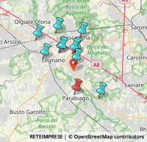 Mappa 20028 San Vittore Olona MI, Italia (2.88818)